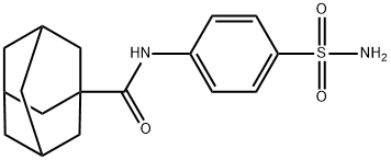 (3r,5r,7r)-N-(4-sulfamoylphenyl)adamantane-1-carboxamide Struktur