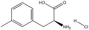 D-3-methylPhenylalanine hydrochloride Struktur