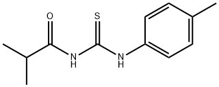 2-methyl-N-[(4-methylphenyl)carbamothioyl]propanamide Struktur