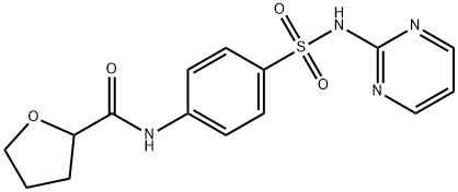 N-[4-(pyrimidin-2-ylsulfamoyl)phenyl]oxolane-2-carboxamide Struktur