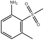 3-methyl-2-(methylsulfonyl)aniline Struktur