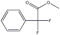 methyl 2,2-difluoro-2-phenylacetate Struktur