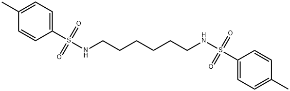 Benzenesulfonamide,N,N'-1,6-hexanediylbis[4-methyl- Struktur