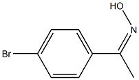 1-(4-bromophenyl)ethanone oxime Struktur