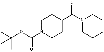 tert-butyl 4-(1-piperidinylcarbonyl)-1-piperidinecarboxylate