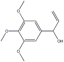 1-(3,4,5-TRIMETHOXYPHENYL)PROP-2-EN-1-OL Struktur