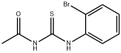 N-[(2-bromophenyl)carbamothioyl]acetamide Struktur