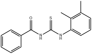 N-[(2,3-dimethylphenyl)carbamothioyl]benzamide Struktur