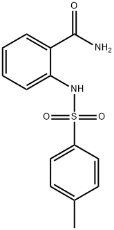 2-{[(4-methylphenyl)sulfonyl]amino}benzamide Struktur