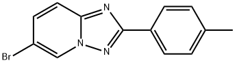 6-BROMO-2-(P-TOLYL)-[1,2,4]TRIAZOLO[1,5-A]PYRIDINE Struktur