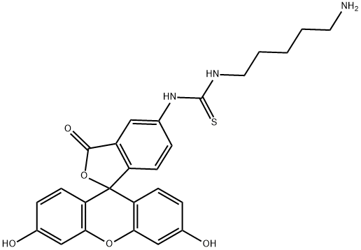 5-異硫氰酸熒光素尸胺 結(jié)構(gòu)式