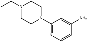 2-(4-ethylpiperazin-1-yl)pyridin-4-amine Struktur