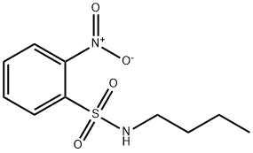 N-BUTYL-2-NITRO-BENZENESULFONAMIDE Struktur