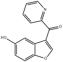 3-(Pyridine-2-carbonyl)-1-benzofuran-5-ol Struktur