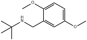 tert-butyl[(2,5-dimethoxyphenyl)methyl]amine Struktur