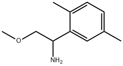 1-(2,5-DIMETHYLPHENYL)-2-METHOXYETHYLAMINE Struktur