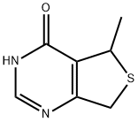 5-METHYL-5,7-DIHYDROTHIENO[3,4-D]PYRIMIDIN-4(3H)-ONE Struktur