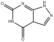 4,6-DIOXO-1,3A-DIHYDRO-PYRAZOLO[3,4-D]-PYRIMIDINE Struktur