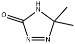 5,5-Dimethyl-4,5-dihydro-[1,2,4]triazol-3-one Struktur