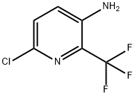 6-CHLORO-2-(TRIFLUOROMETHYL)PYRIDIN-3-AMINE Struktur