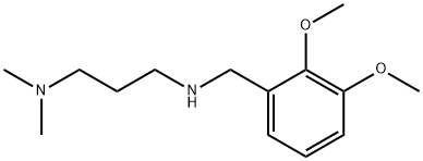 N-(2,3-Dimethoxy-benzyl)-N,N-dimethyl-propane-1,3-diamine Struktur