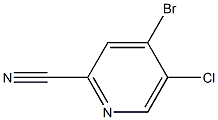 4-bromo-5-chloropicolinonitrile Struktur