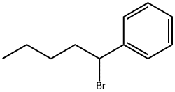 (1-Bromopentyl)benzene Struktur