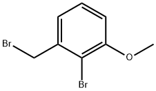 2-Bromo-3-methoxybenzyl bromide Struktur