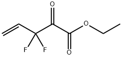 ETHYL 3,3-DIFLUORO-2-OXOPENT-4-ENOATE Struktur