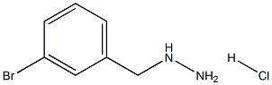 [(3-bromophenyl)methyl]hydrazine hydrochloride Struktur