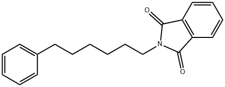 2-(6-phenylhexyl)isoindoline-1,3-dione Struktur