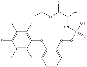 (S)-ethyl 2-(((S)-(perfluorophenoxy)(phenoxy)phosphoryl)amino)propanoate