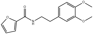 N-[2-(3,4-dimethoxyphenyl)ethyl]furan-2-carboxamide Struktur