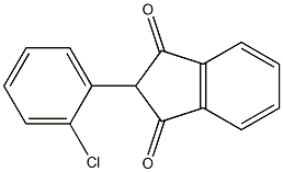 1H-Indene-1,3(2H)-dione,2-(2-chlorophenyl)-