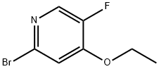 2-bromo-4-ethoxy-5-fluoropyridine Struktur