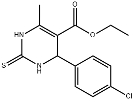 ethyl 4-(4-chlorophenyl)-6-methyl-2-thioxo-1,2,3,4-tetrahydropyrimidine-5-carboxylate