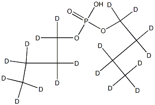 Dibutyl Phosphate-d18 Struktur