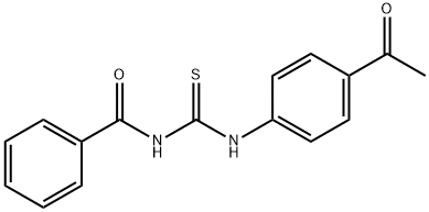 N-{[(4-acetylphenyl)amino]carbonothioyl}benzamide Struktur