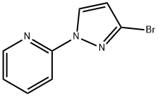 2-(3-Bromo-pyrazol-1-yl)-pyridine Struktur