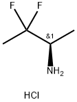 (R)-3,3-DIFLUOROBUTAN-2-AMINE HCL Struktur