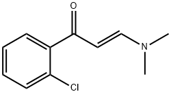 1-(2-Chloro-phenyl)-3-dimethylamino-propenone Struktur