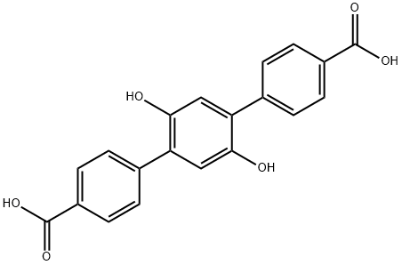 [1,1':4',1''-Terphenyl]-4,4''-dicarboxylic acid,2',5'-dihydroxy- Struktur