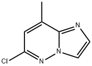 6-chloro-8-methylimidazo[1,2-b]pyridazine Struktur