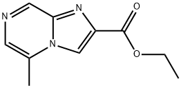 5-Methyl-imidazo[1,2-a]pyrazine-2-carboxylic acid ethyl ester Struktur