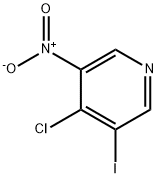 4-Chloro-3-iodo-5-nitro-pyridine Struktur