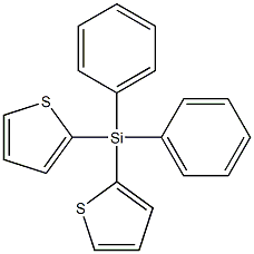 Silane,diphenyldi-2-thienyl- (8CI,9CI)