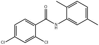 2,4-dichloro-N-(2,5-dimethylphenyl)benzamide Struktur