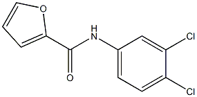 N-(3,4-dichlorophenyl)furan-2-carboxamide Struktur