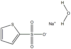 sodium:thiophene-2-sulfonate:hydrate Struktur