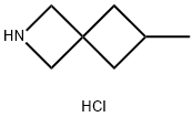 6-methyl-2-azaspiro[3.3]heptane hydrochloride Struktur